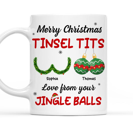 Jingle Balls - Personalized Custom Coffee Mug