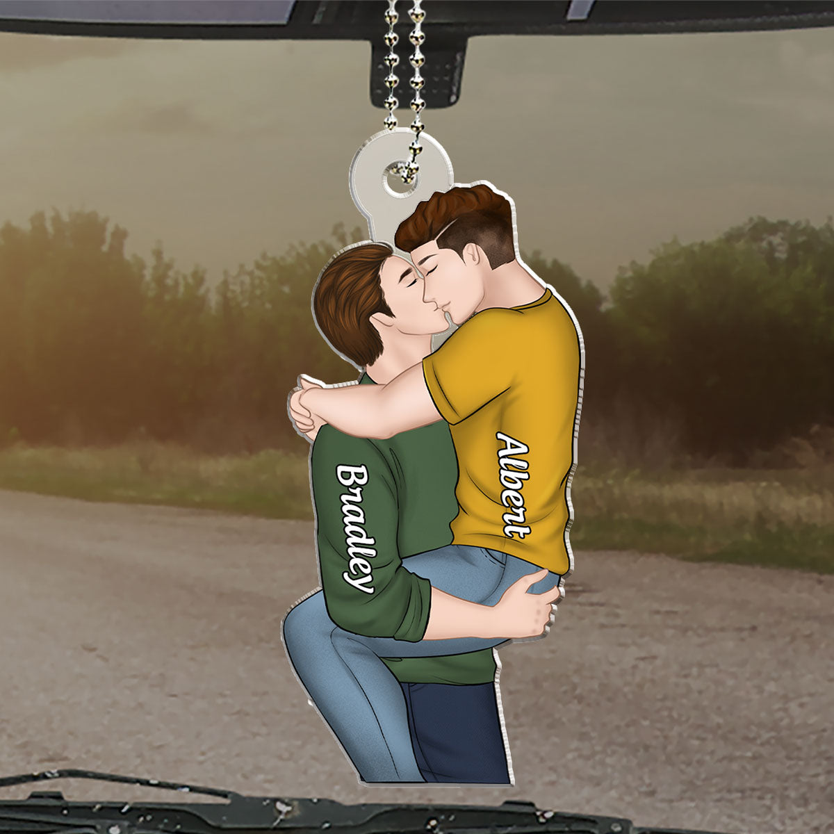 You Are My Love -  Personalized Custom Car Ornament