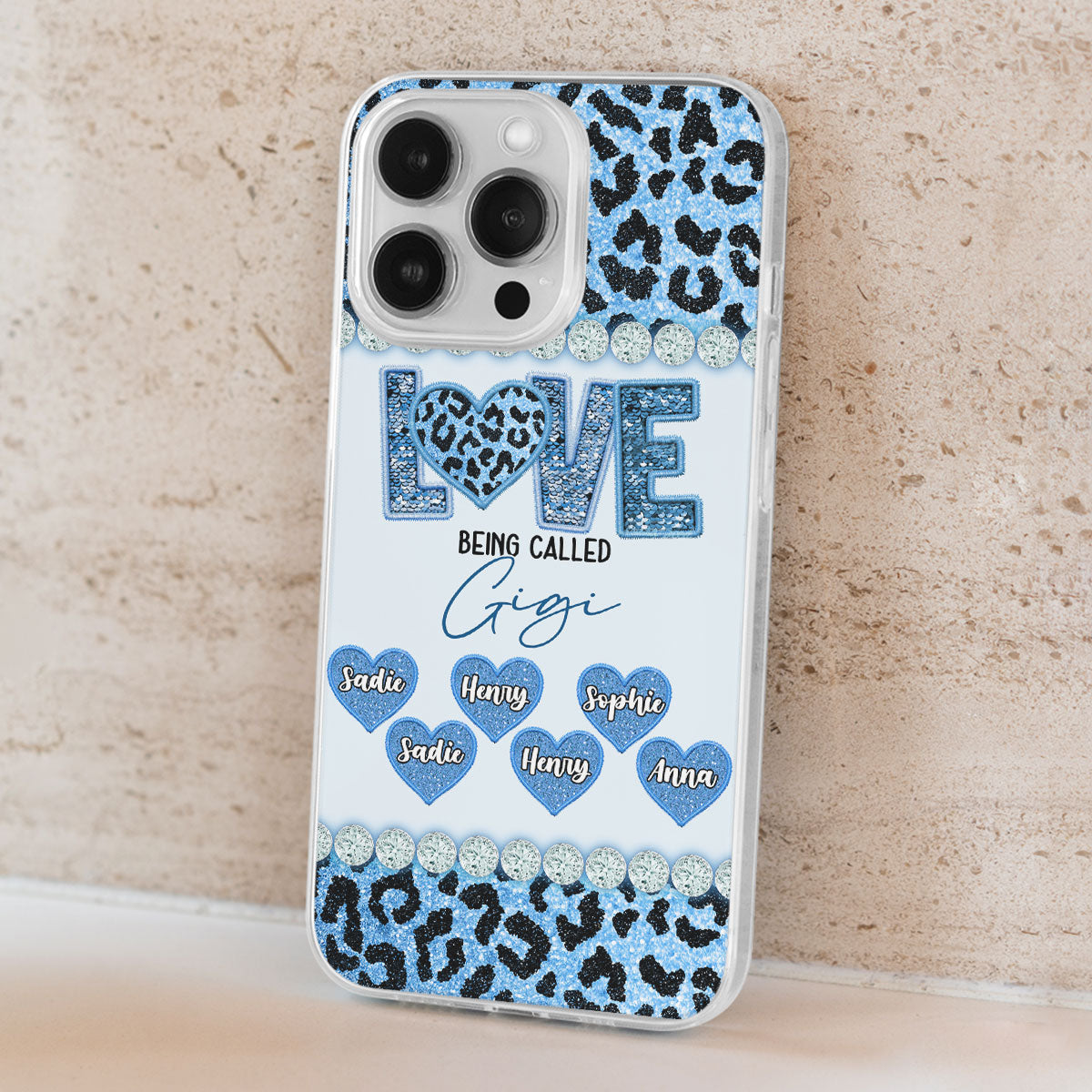 Love Being Called Grandma Version 2 -  Personalized Custom Phone Case