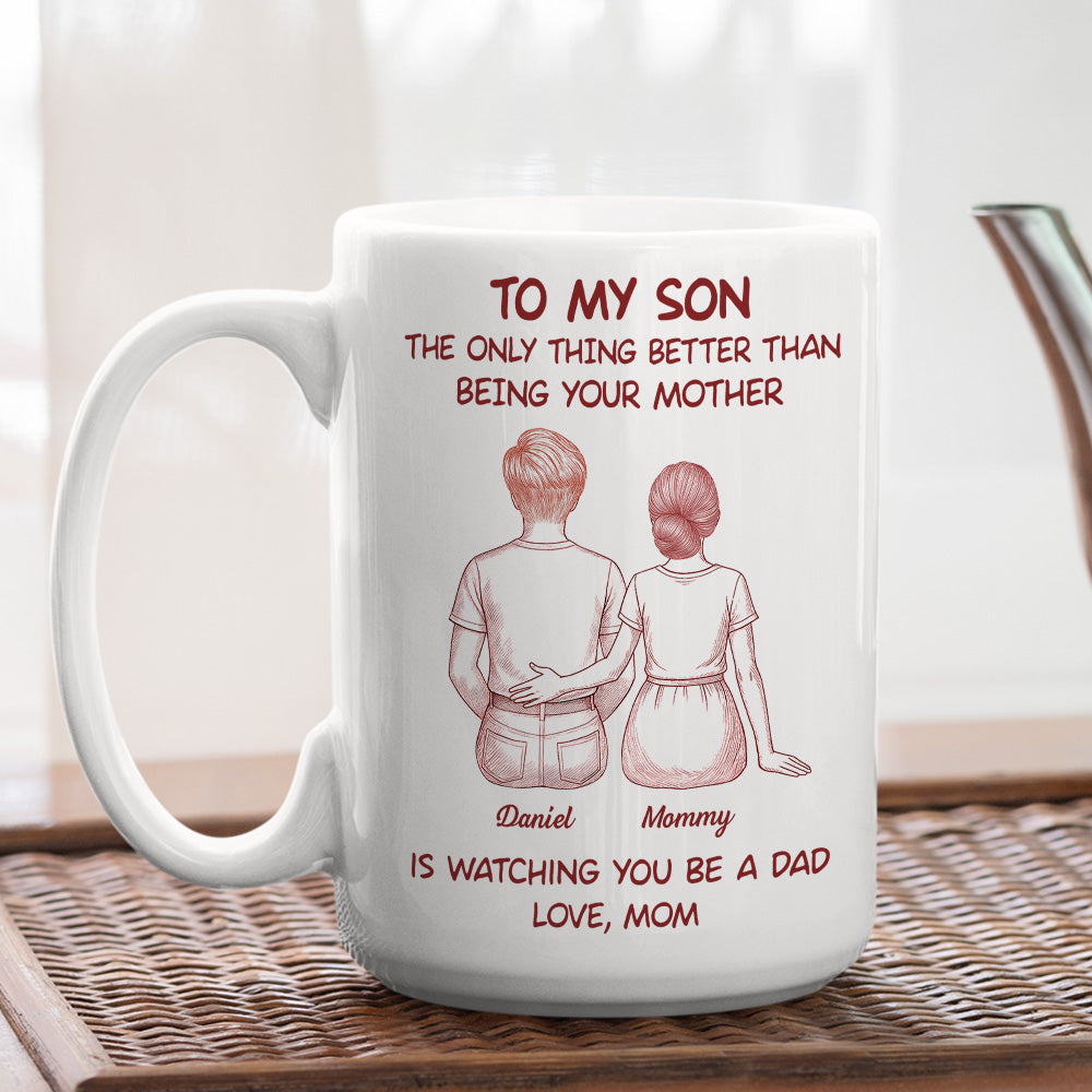 You Became An Amazing Man - Personalized Custom Coffee Mug
