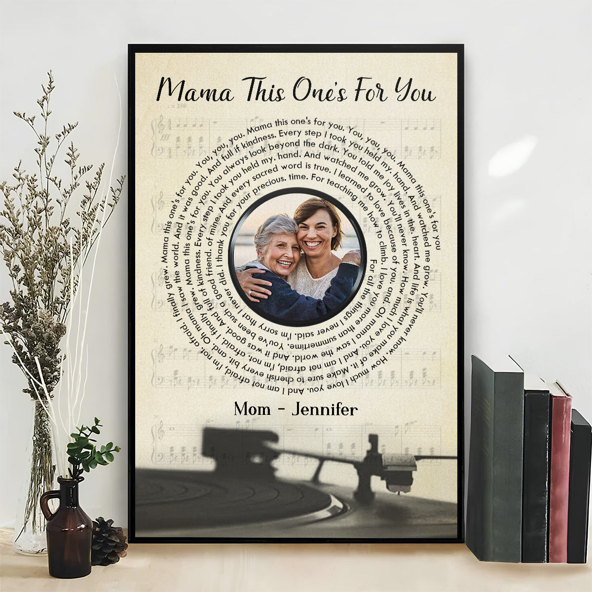 This Is For You Mom - Personalized Custom Poster