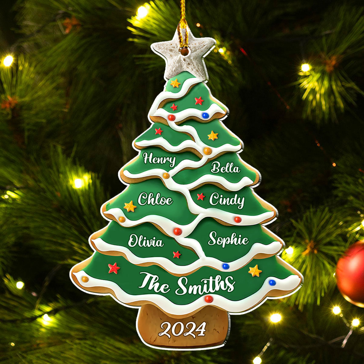 Christmas Tree - Personalized Custom Acrylic Ornament