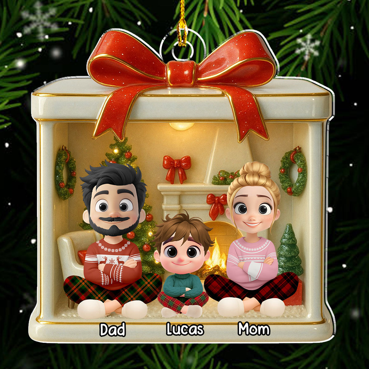 Our Story 2025 - Personalized Custom Acrylic Ornament