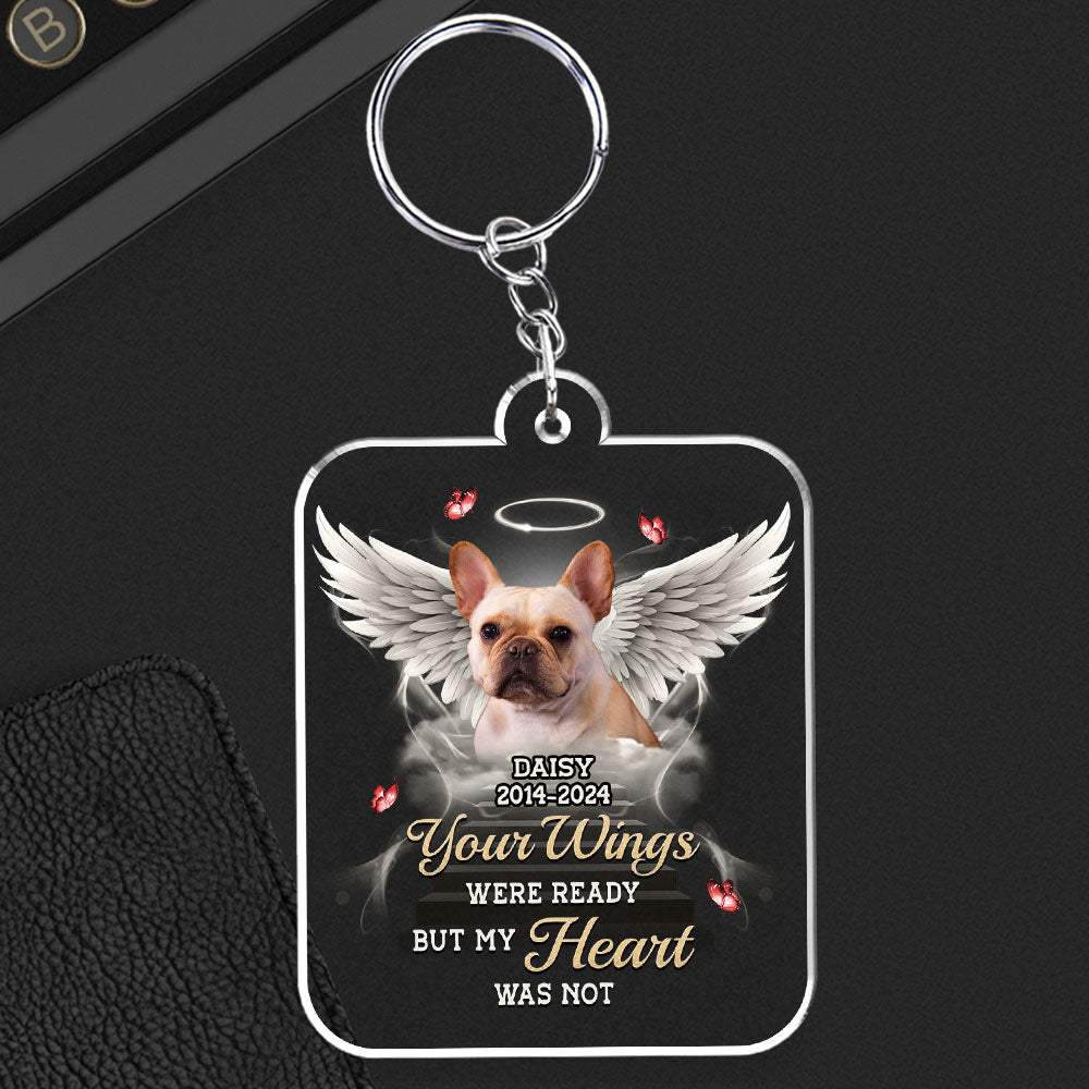 Until We Meet Again - Personalized Custom Acrylic Keychain