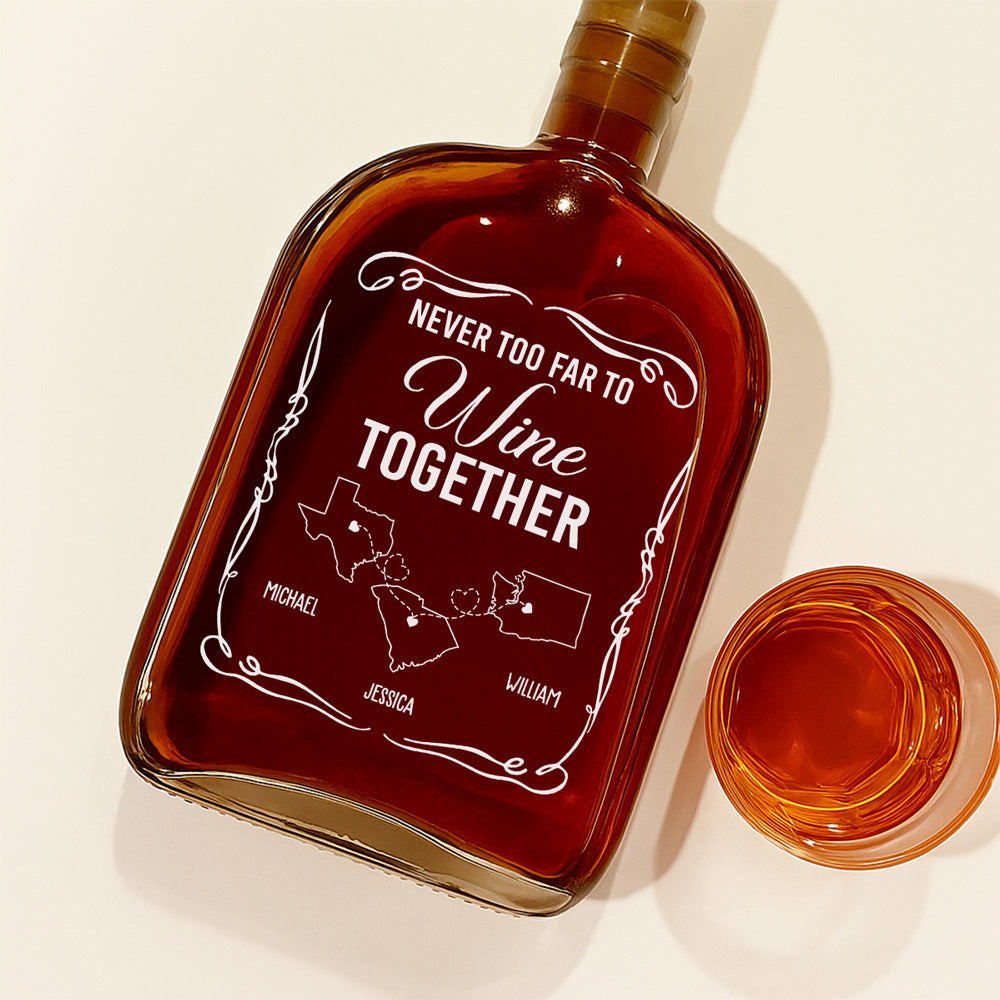 Wine Together - Personalized Custom Spirits Decanter