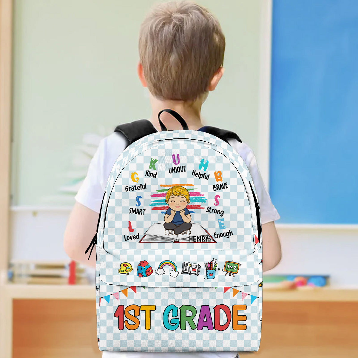 Active Learning Fun - Personalized Custom Backpack