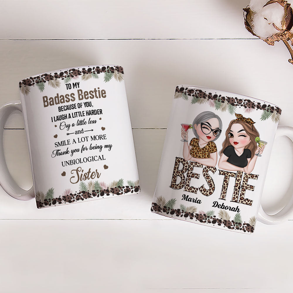 Badass Bestie - Personalized Custom Coffee Mug