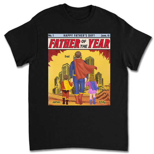  Best Dad In The Universe- Personalized Custom Shirt