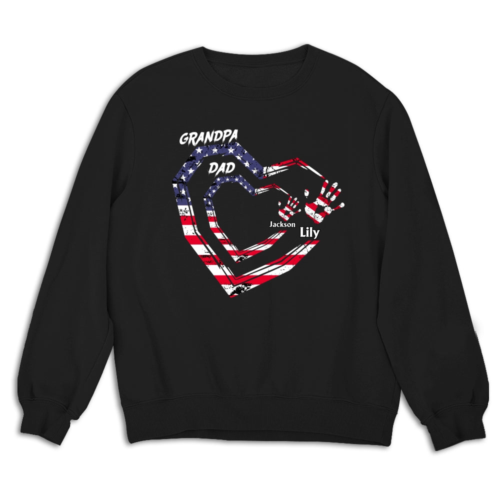 We Love You Grandpa - Personalized Custom Shirt