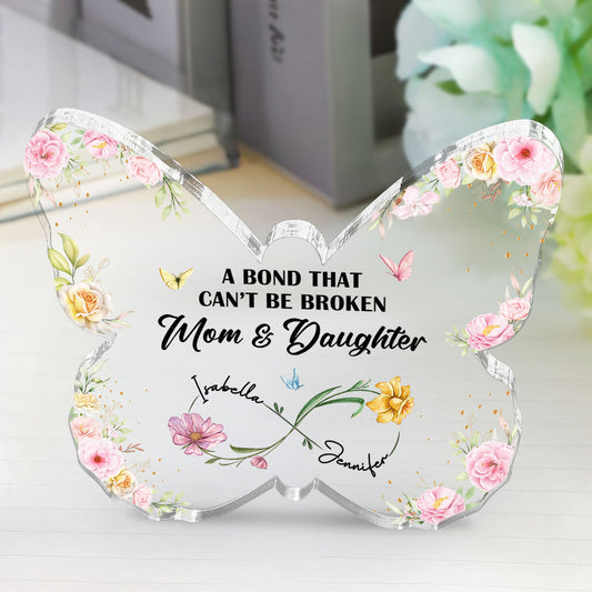A Bond That Cant Be Broken - Personalized Custom Acrylic Plaque