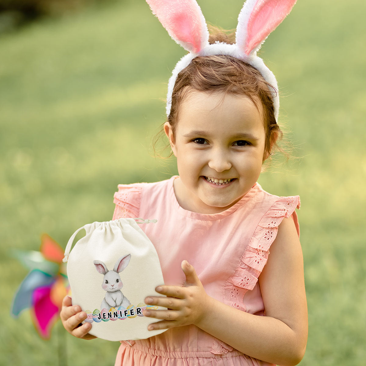 Happy Easter - Personalized Custom Favor Bag