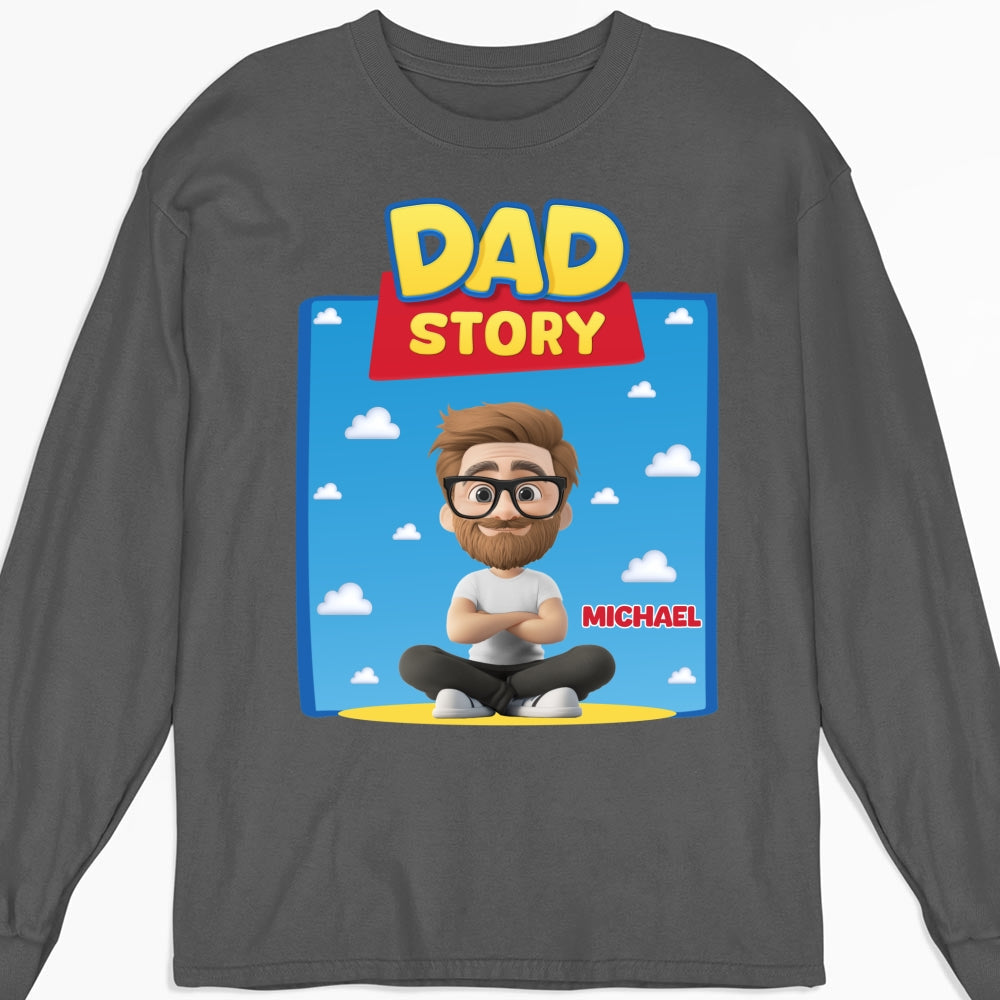 Dad Story - Personalized Custom Shirt