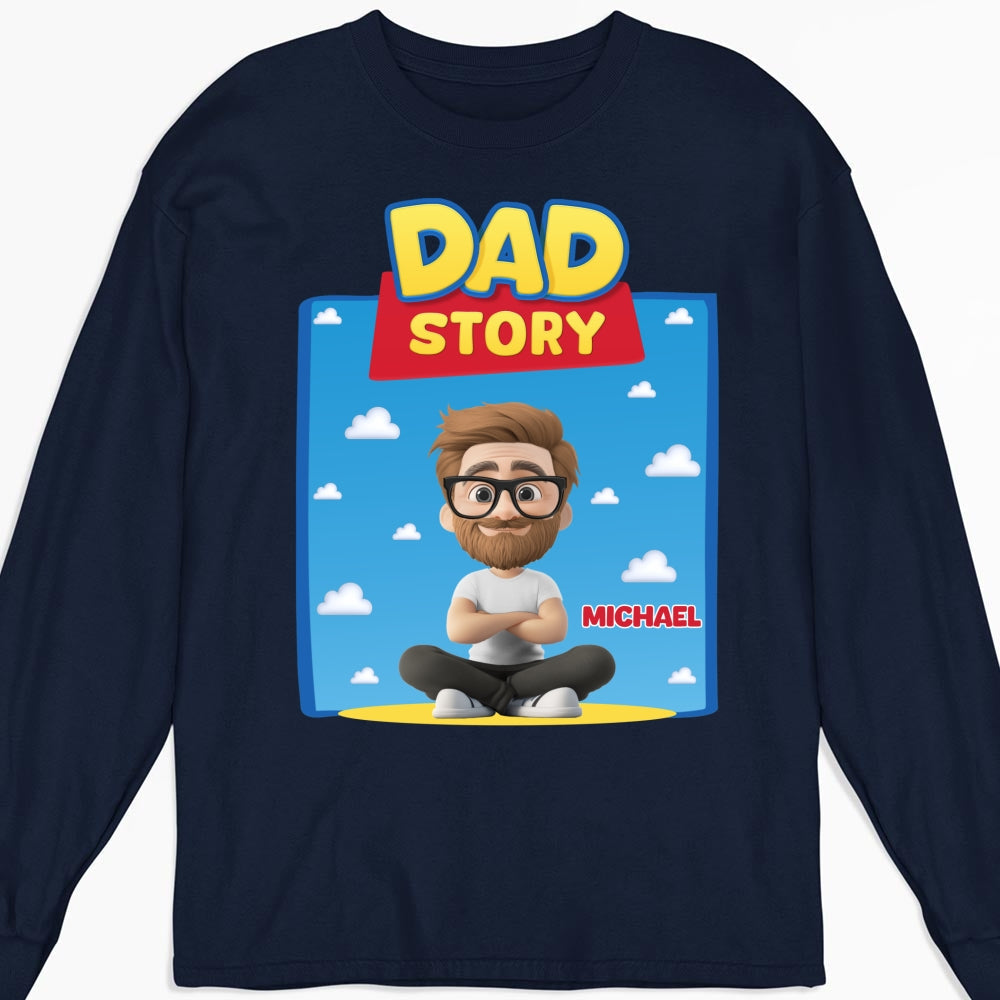 Dad Story - Personalized Custom Shirt
