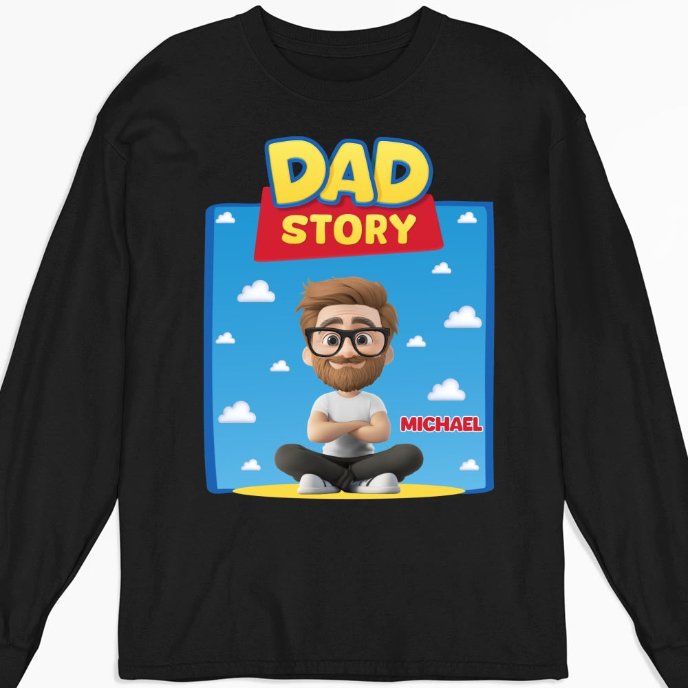 Dad Story - Personalized Custom Shirt