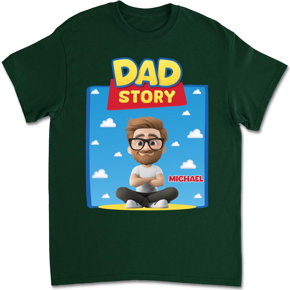 Dad Story - Personalized Custom Shirt