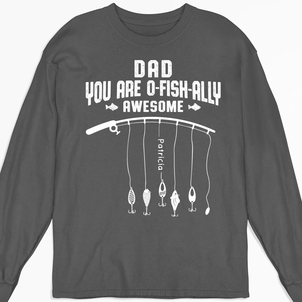 Ofishally Awesome Dad - Personalized Custom Shirt