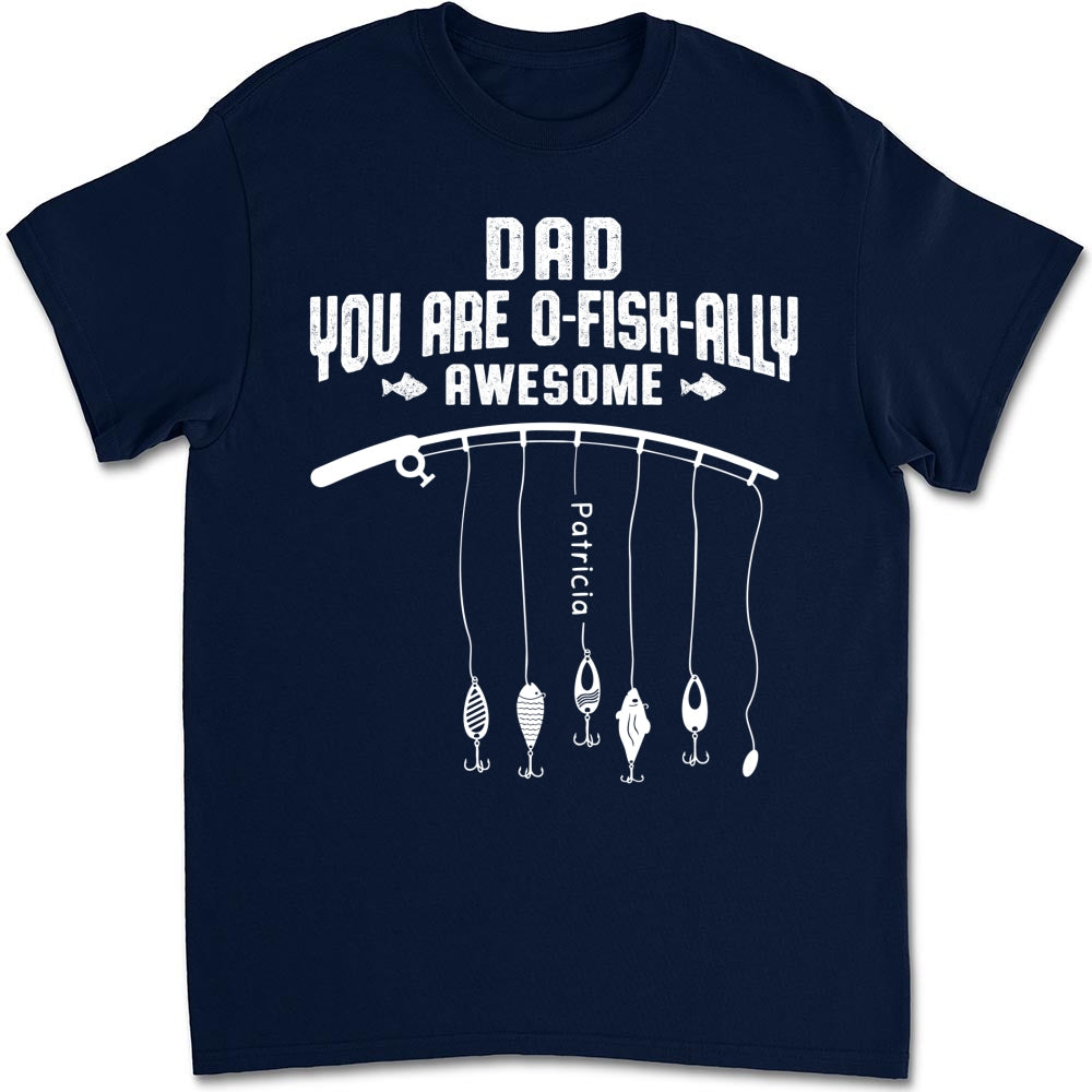 Ofishally Awesome Dad - Personalized Custom Shirt