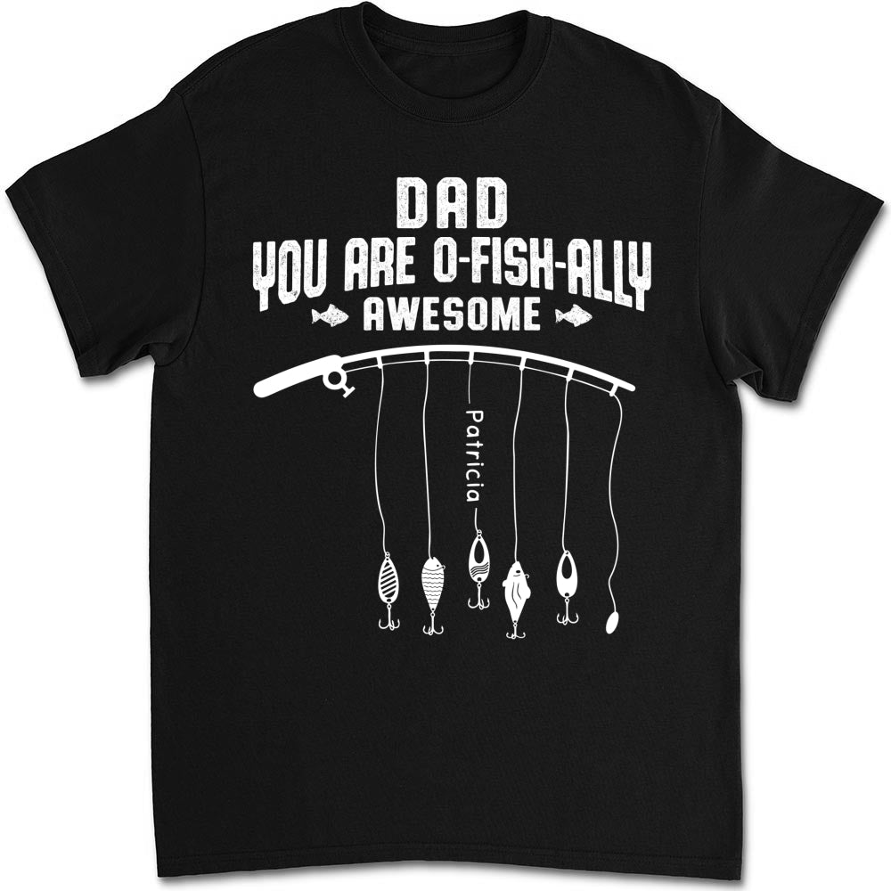 Ofishally Awesome Dad - Personalized Custom Shirt
