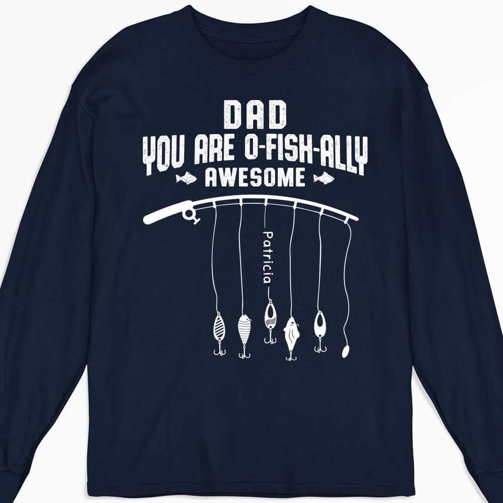 Ofishally Awesome Dad - Personalized Custom Shirt