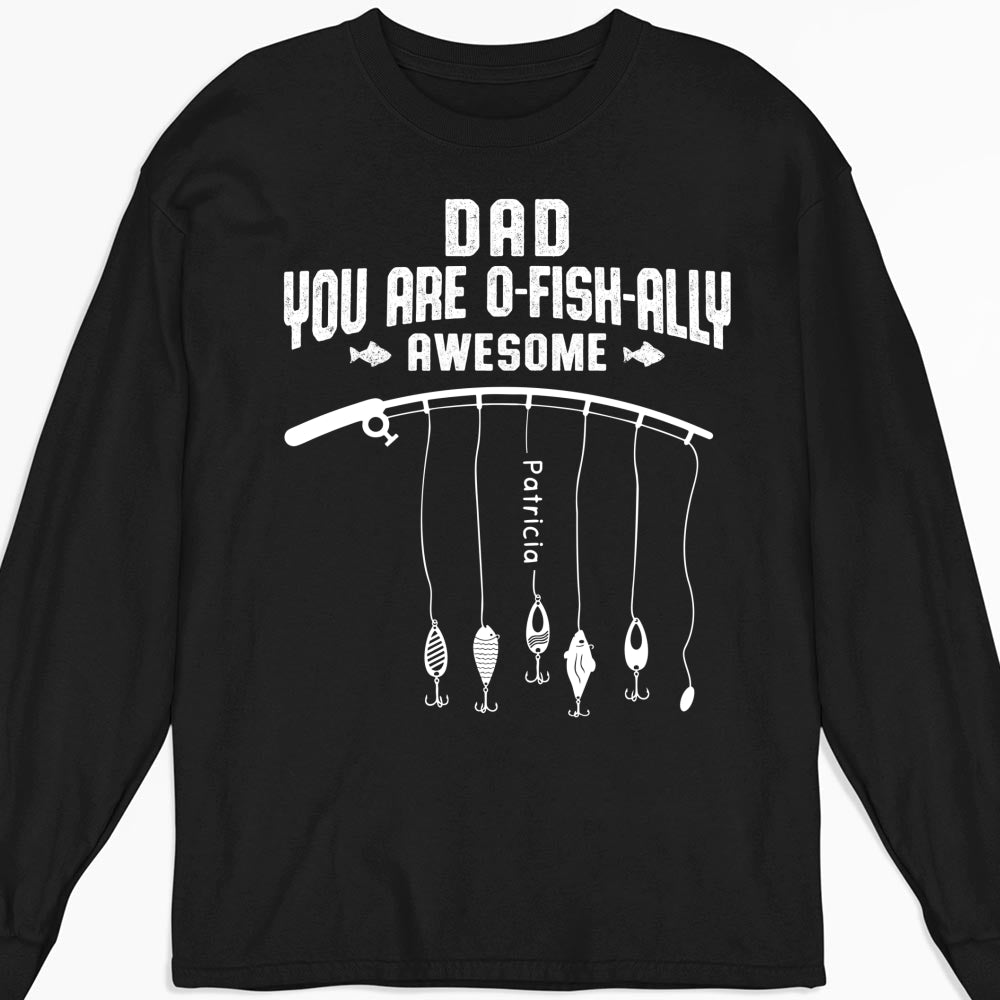 Ofishally Awesome Dad - Personalized Custom Shirt