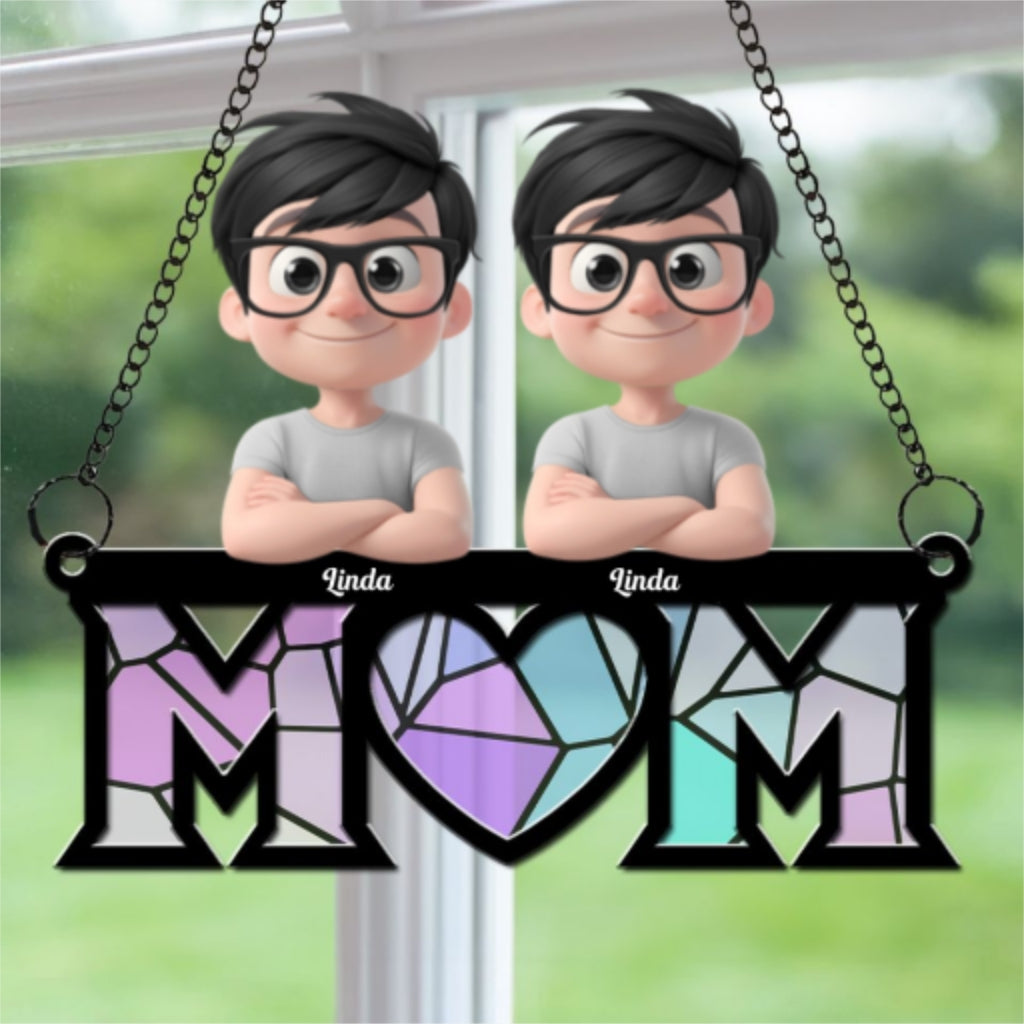 You Are Our World - Personalized Custom Suncatcher