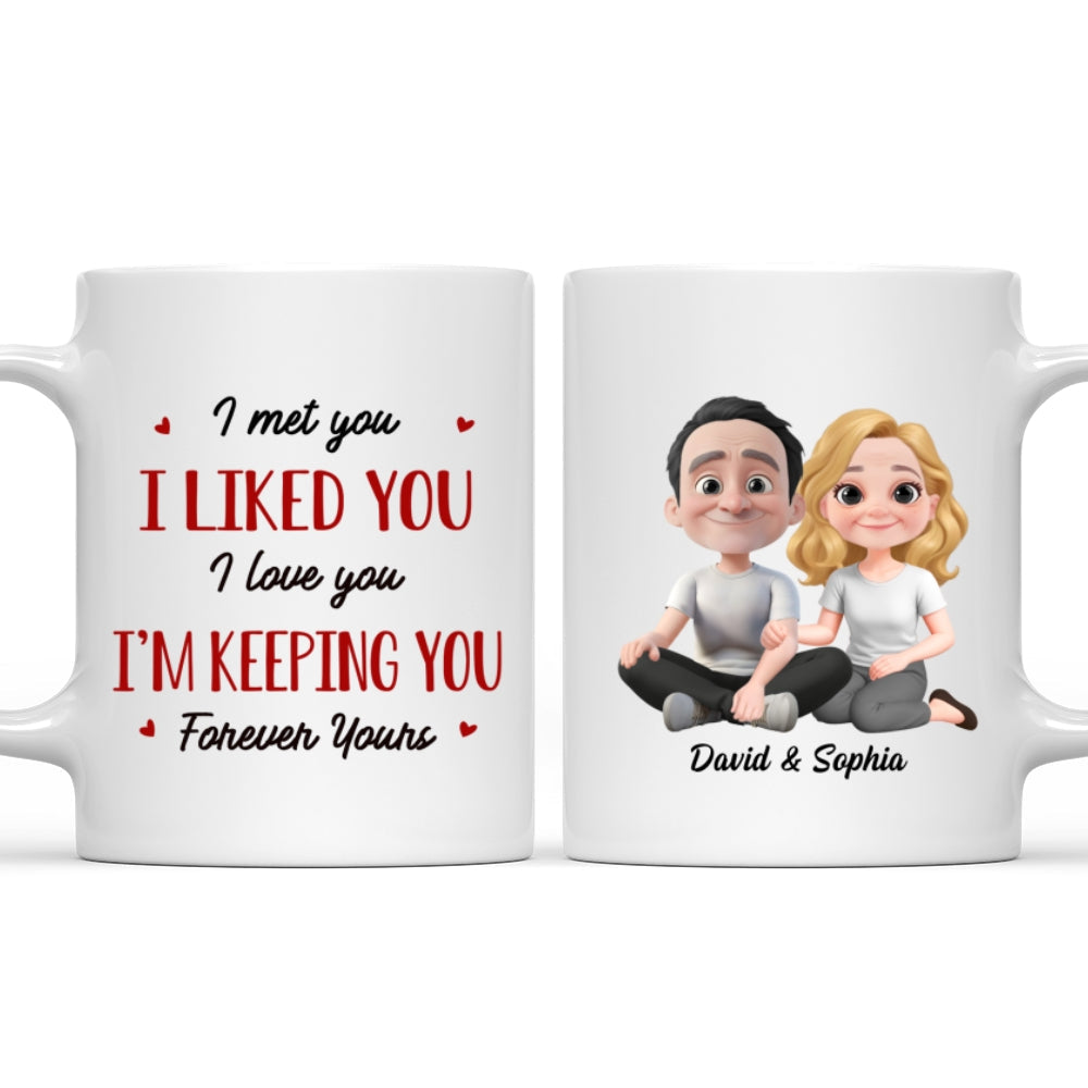 Give Me Your Forever - Personalized Custom Coffee Mug