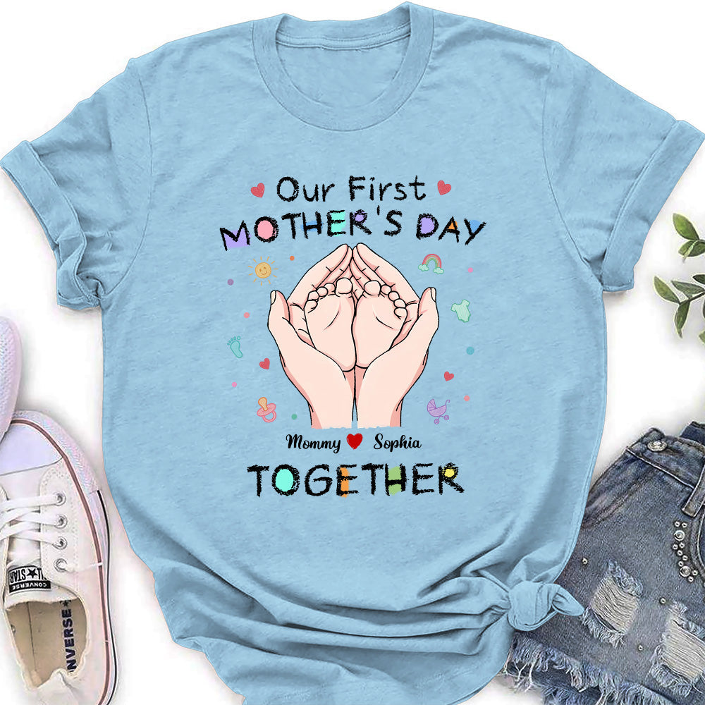 Our 1st Mothers Day - Personalized Custom Shirt