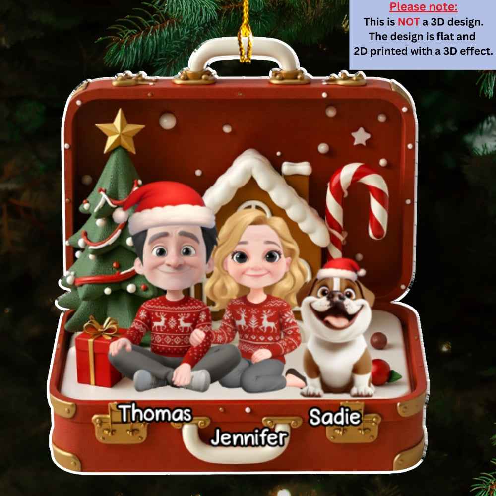Our Christmas - Personalized Custom Acrylic Ornament