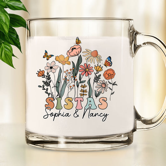 Wildflower - Personalized Custom Glass Mug