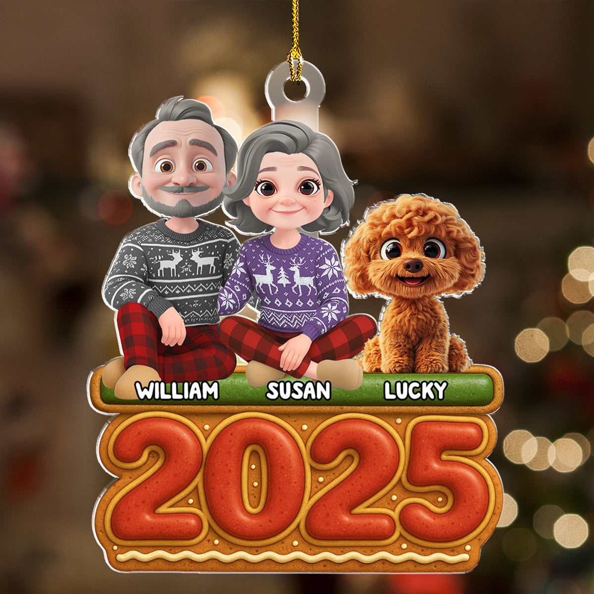 Our Family Cookies - Personalized Custom Acrylic Ornament