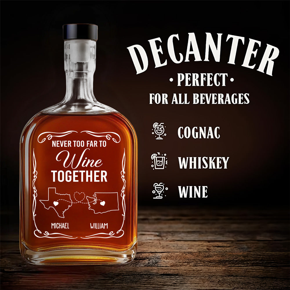 Wine Together - Personalized Custom Spirits Decanter