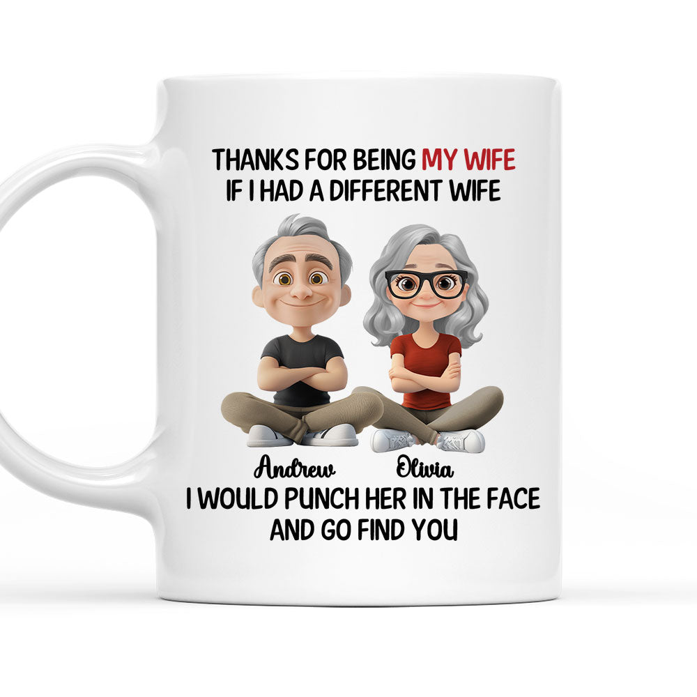 Punch Her For You - Personalized Custom Coffee Mug