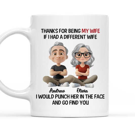 Punch Her For You - Personalized Custom Coffee Mug