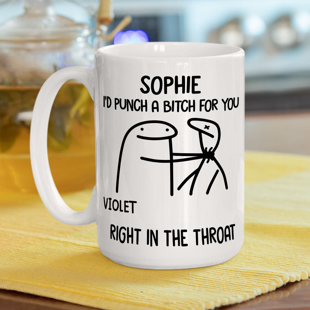 Punch For You - Personalized Custom Coffee Mug