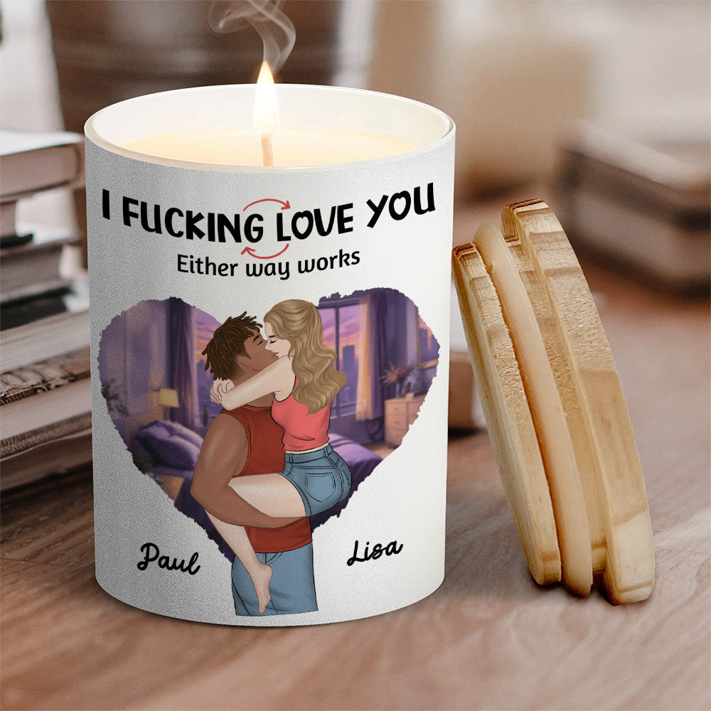 Love You Always - Personalized Custom Candle