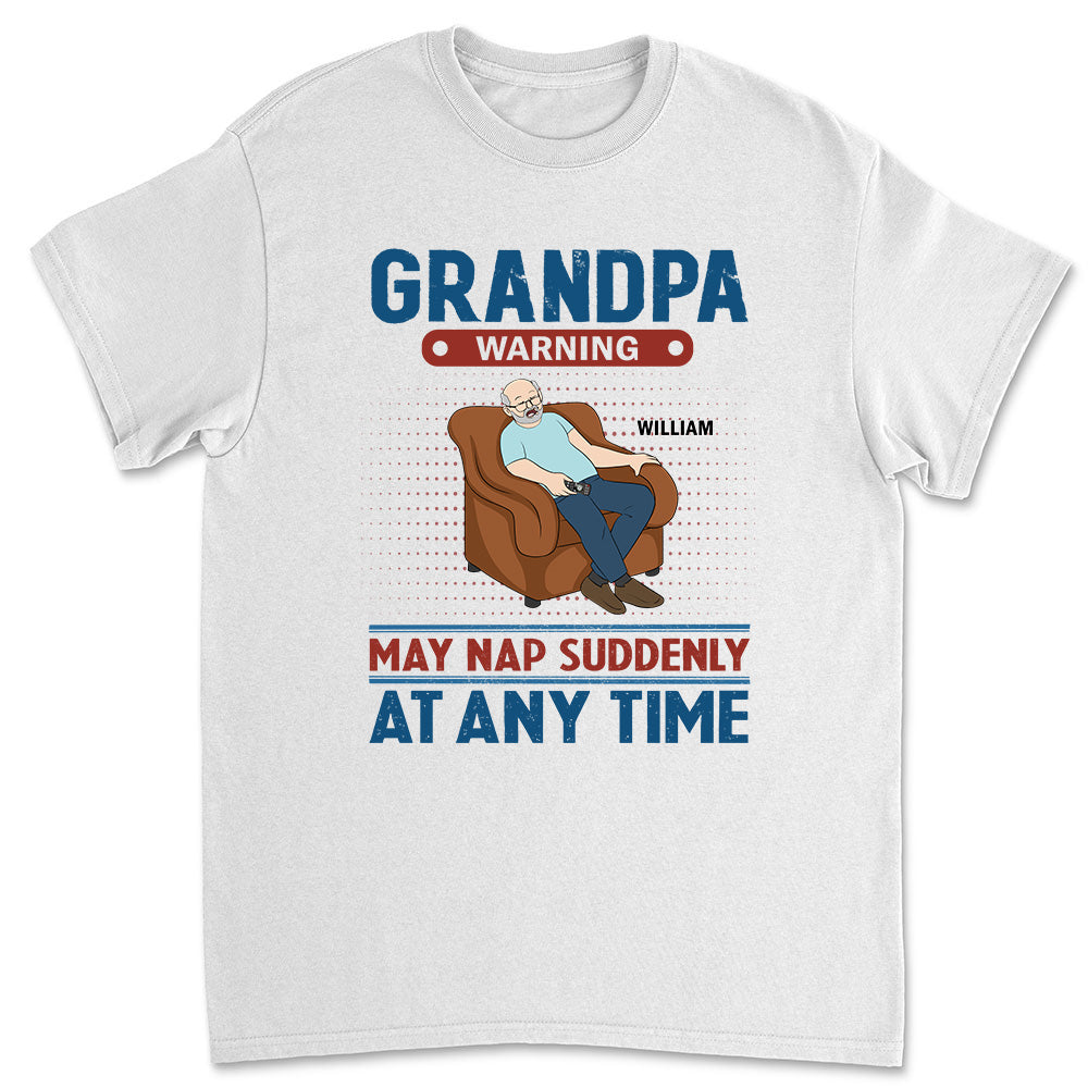 Nap At Anytime - Personalized Custom Shirt