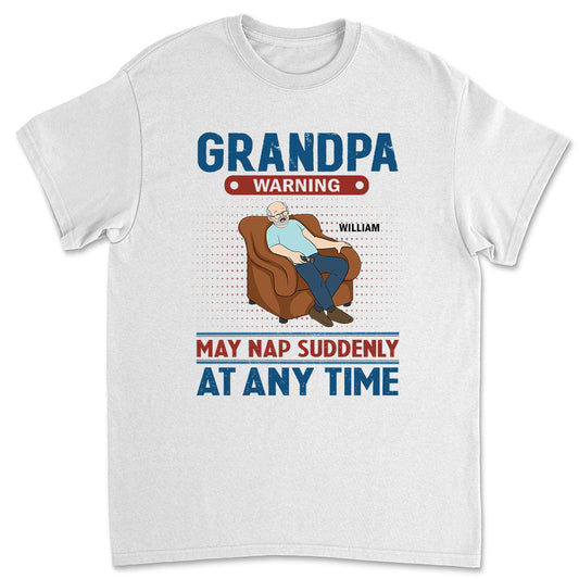 Nap At Anytime - Personalized Custom Shirt