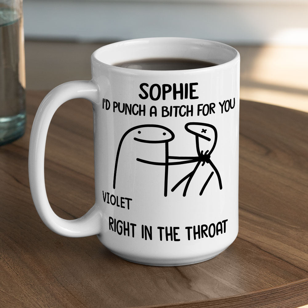 Punch For You - Personalized Custom Coffee Mug