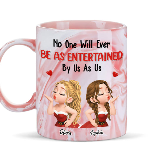 My Forever Goober - Personalized Custom Pink Marble Mug