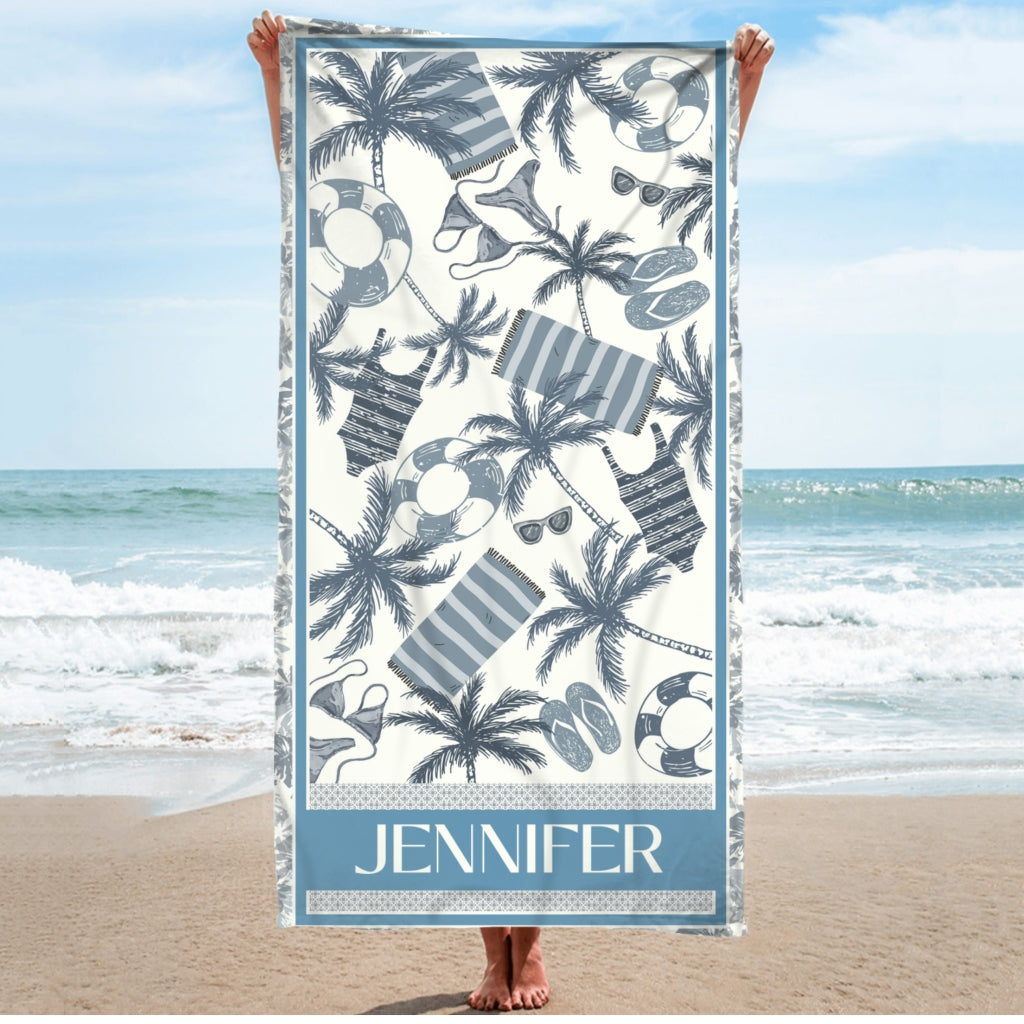 Girls Trip - Personalized Custom Beach Towel