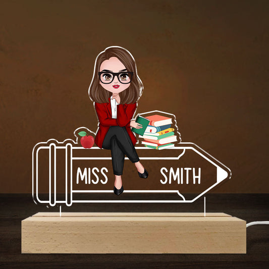 Teaching Is My Jam - Personalized Custom LED Light