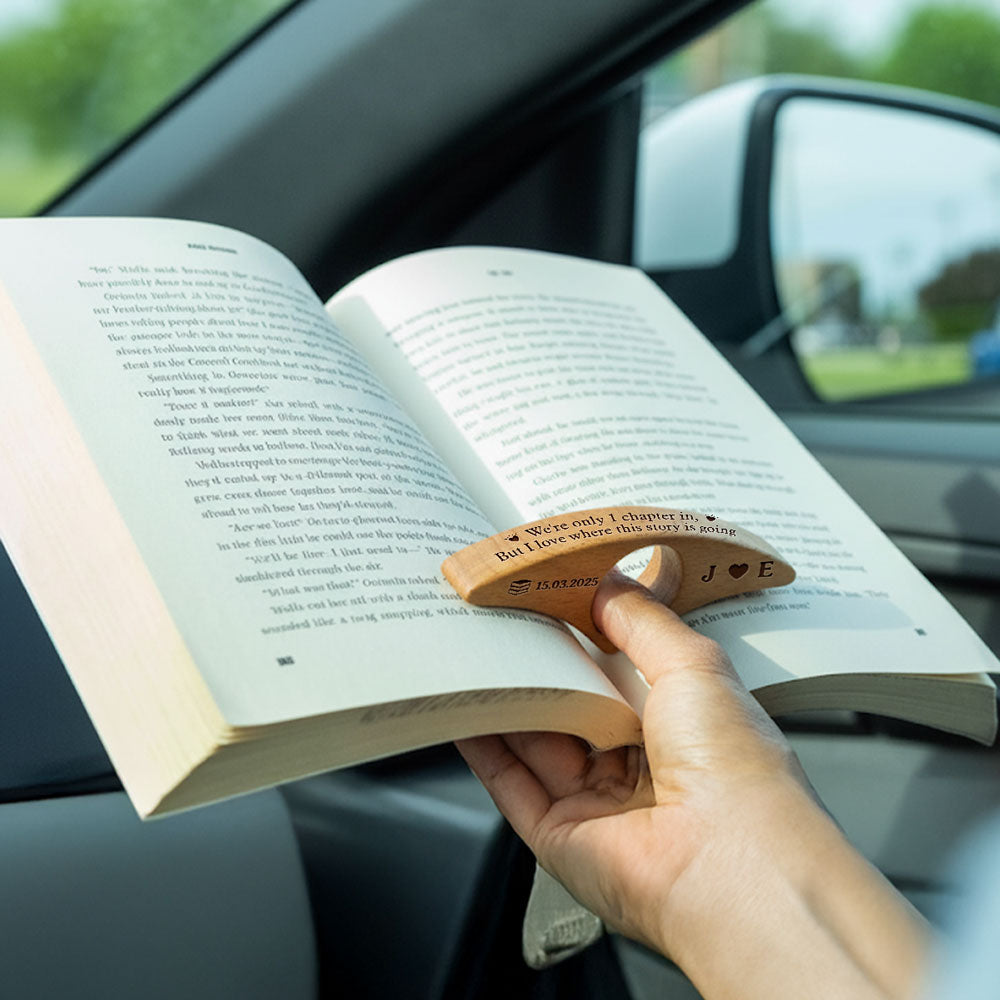 Just One More Chapter - Personalized Custom Book Page Holder