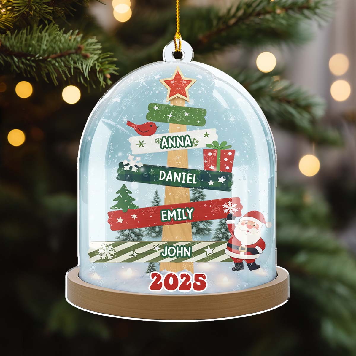 Home Is Where We Are Together - Personalized Custom Acrylic Ornament