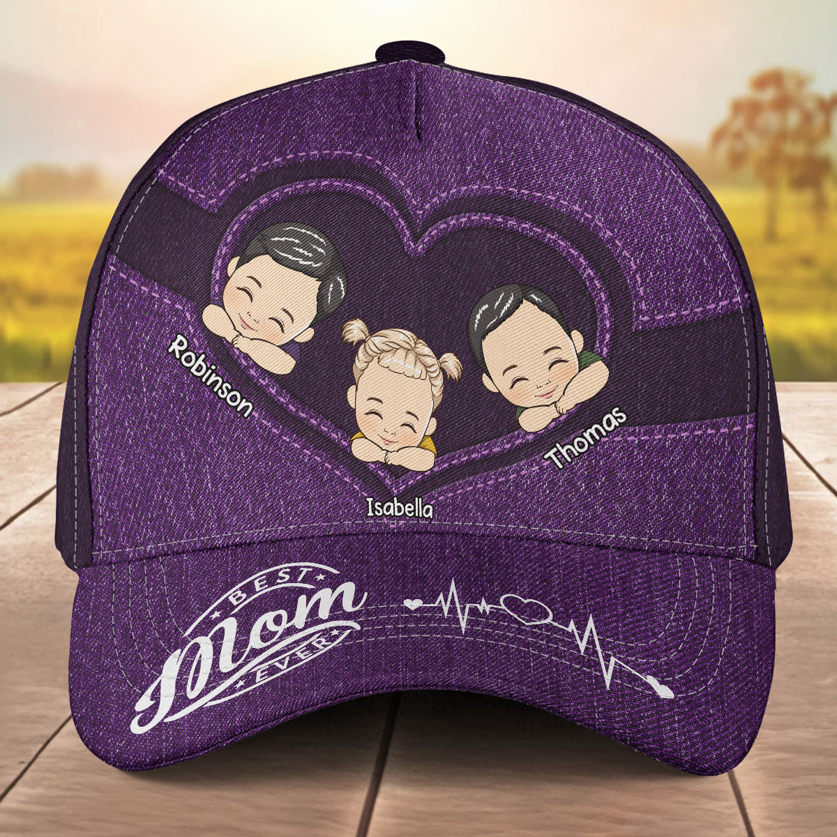 Best Mom Ever - Personalized Custom Classic Cap