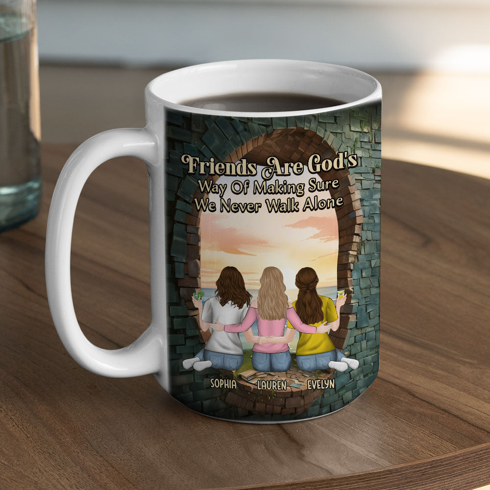 Friendship On Another Level - Personalized Custom Coffee Mug