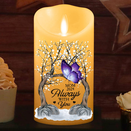 Forever Loved - Personalized Custom LED Candle