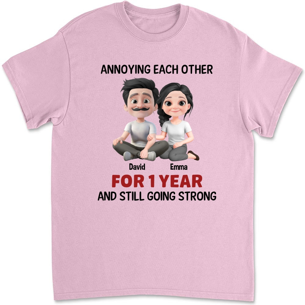 Annoying Each Other Couple - Personalized Custom Shirt