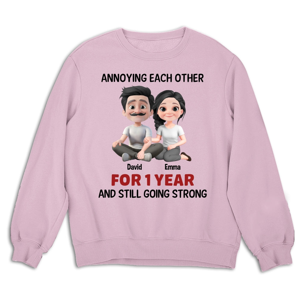 Annoying Each Other Couple - Personalized Custom Shirt