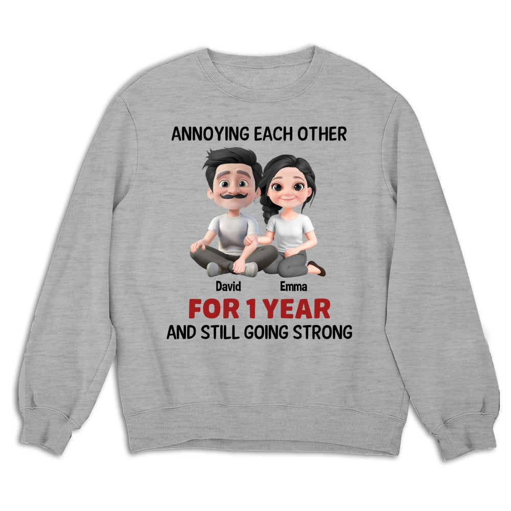 Annoying Each Other Couple - Personalized Custom Shirt