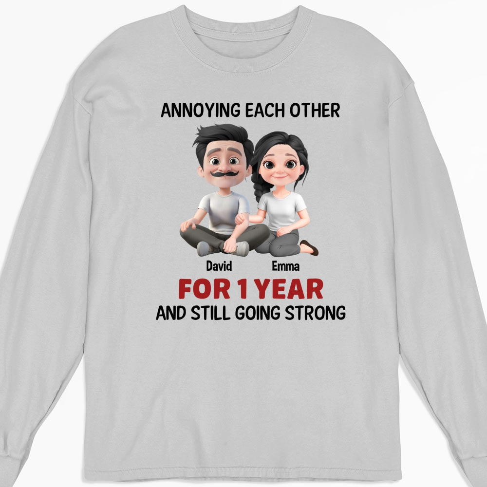 Annoying Each Other Couple - Personalized Custom Shirt